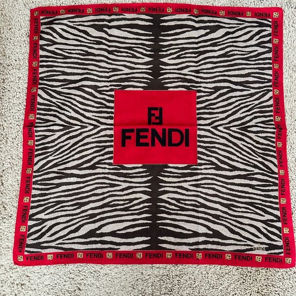 Fendi Scarf / Pocket Square - EUC - Picture 1 of 5